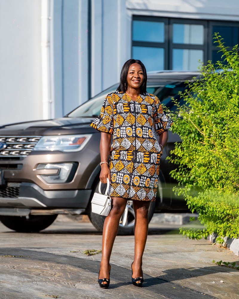Short Ankara Dress, Short formal Wear